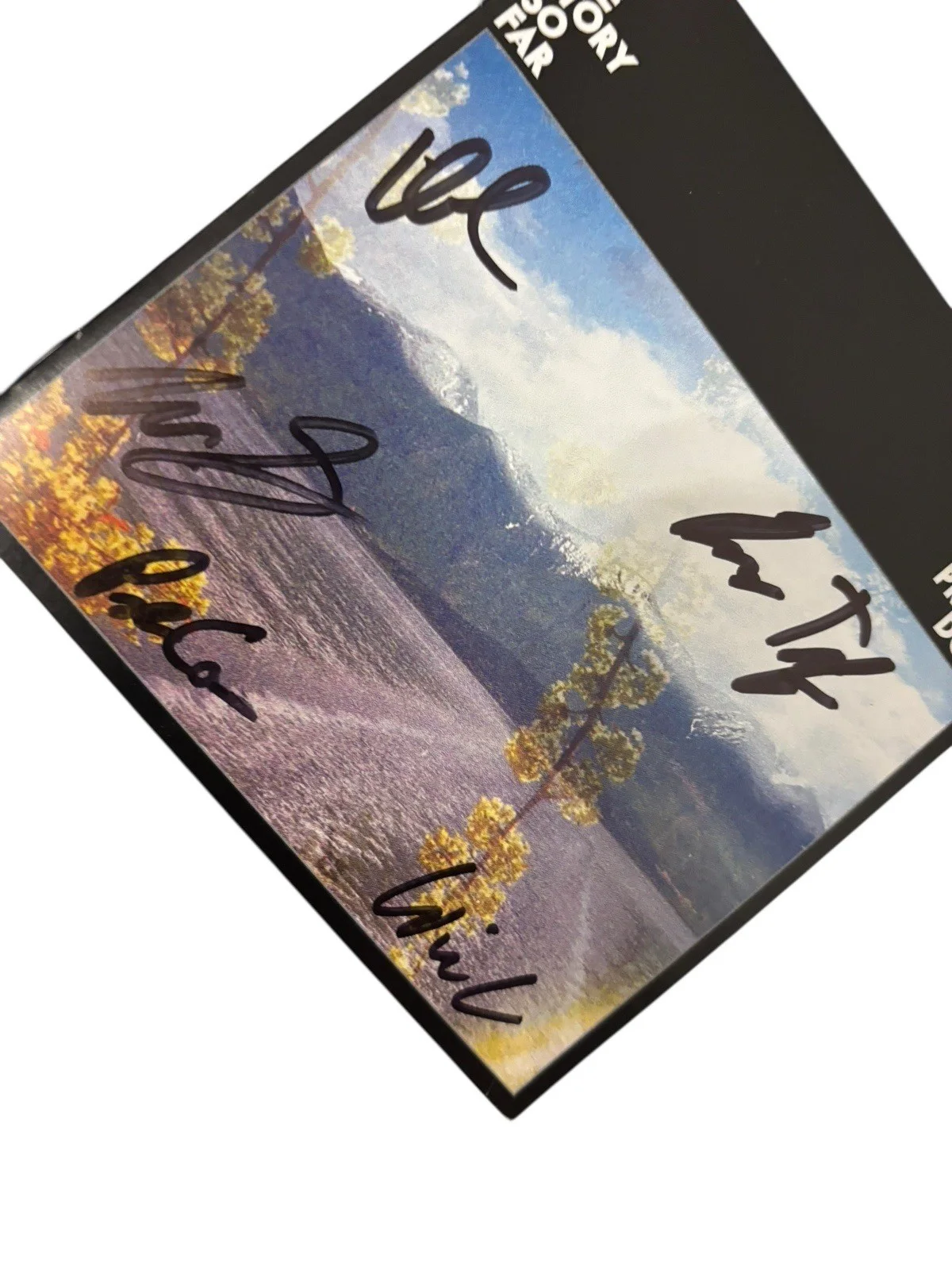 THE STORY SO FAR SIGNED AUTOGRAPH PROPER DOSE FRAMED MATTED CD PARKER CANNON +4, image 4