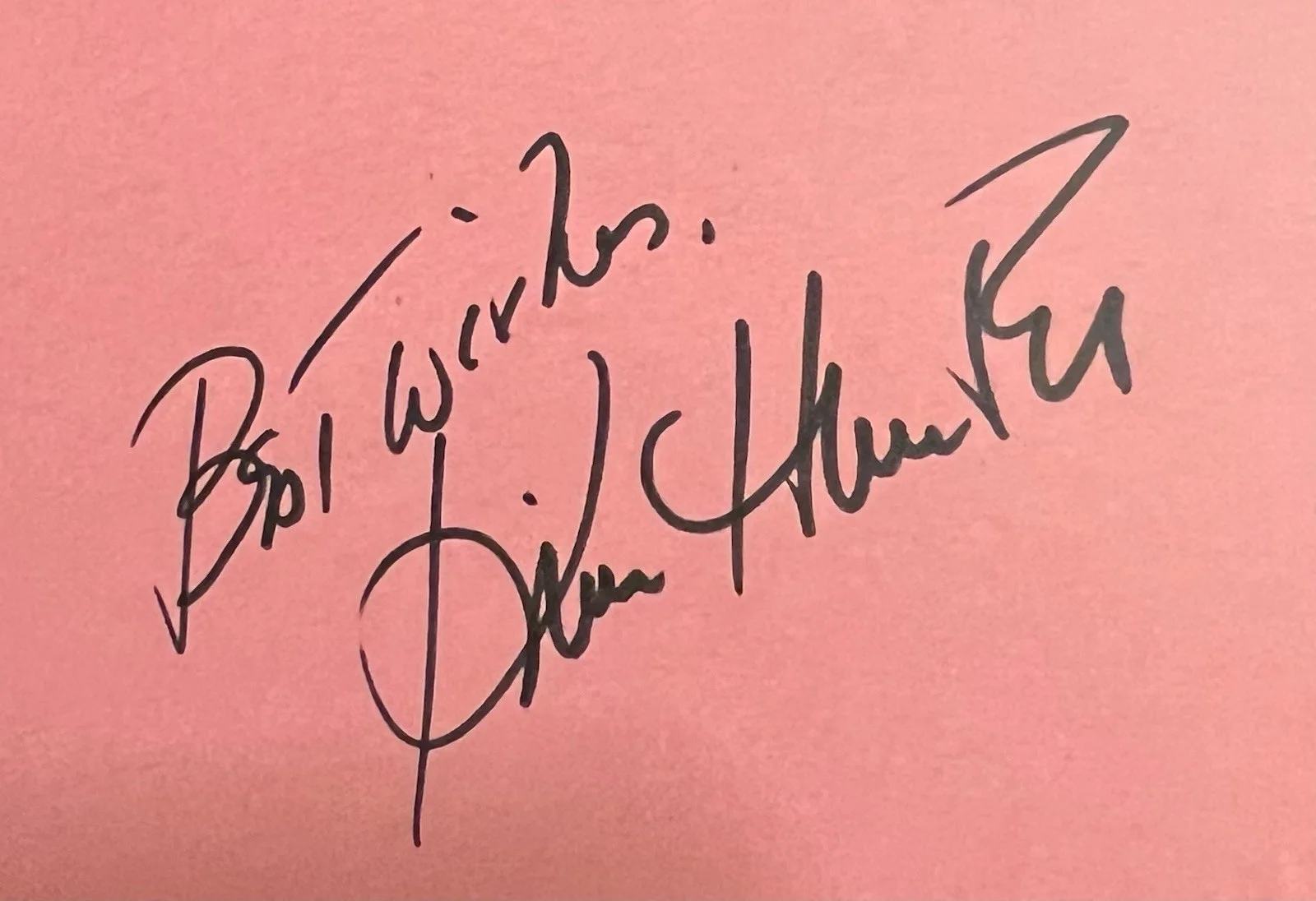 PLANET OF THE APES KIM HUNTER (ZERA) SIGNED CUT w INSCRIPTION & 8x10 PHOTOS, изображение 2
