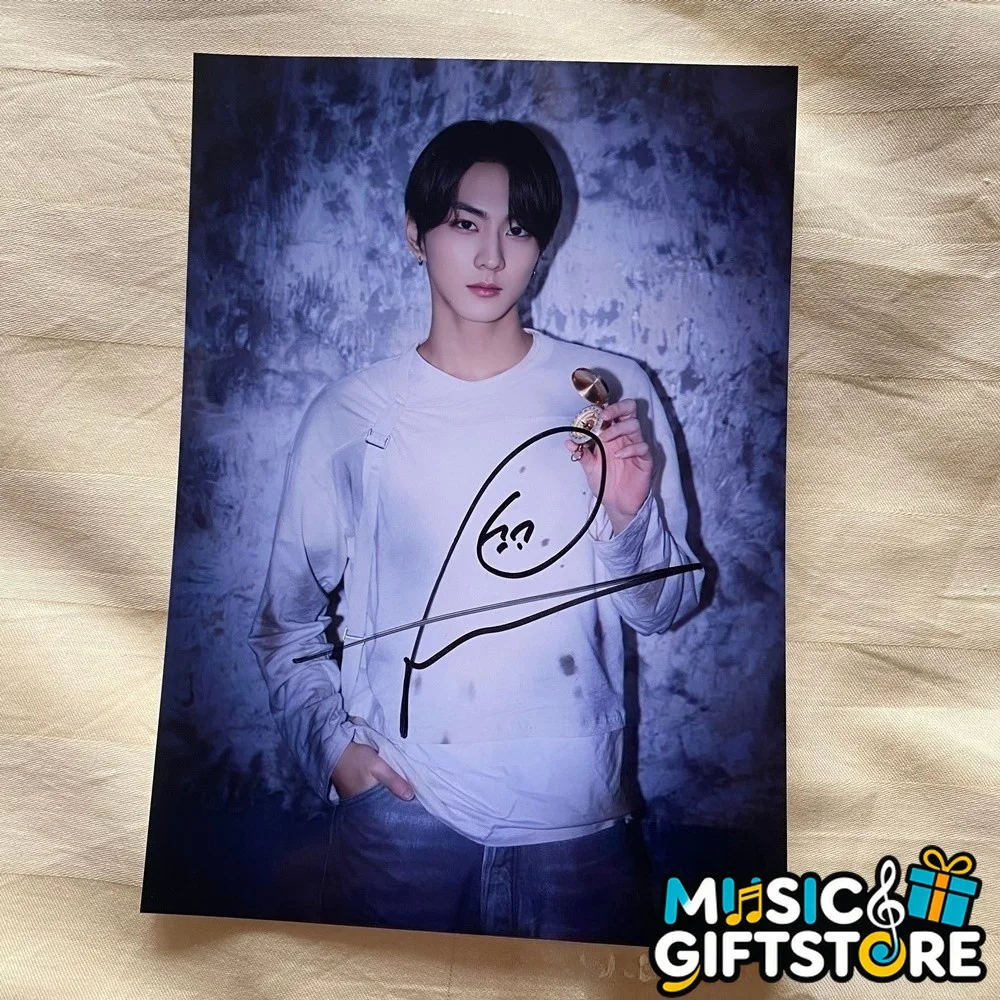 ENHYPEN Autographed Signed THE SIN VANISH Still Knife Photo K-POP 4*6 2026 #MUGS, изображение 4