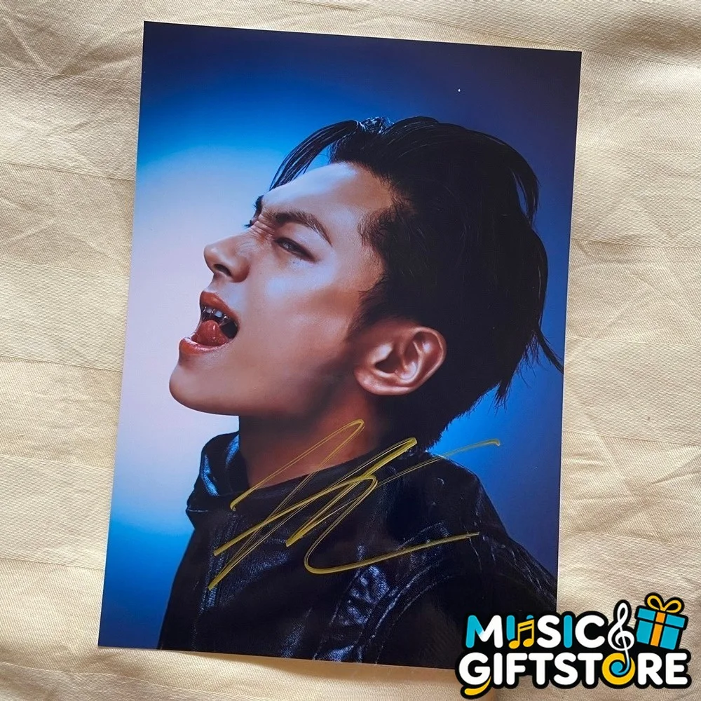 ENHYPEN JAY Autographed Photo THE SIN VANISH Still Knife K-POP 4*6 2026 #MUGS, изображение 4