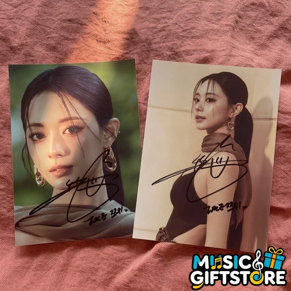 TWICE Tzuyu Autographed Signed Photo 4*6 K-POP Collectibles 202604 #MUGS, изображение 2