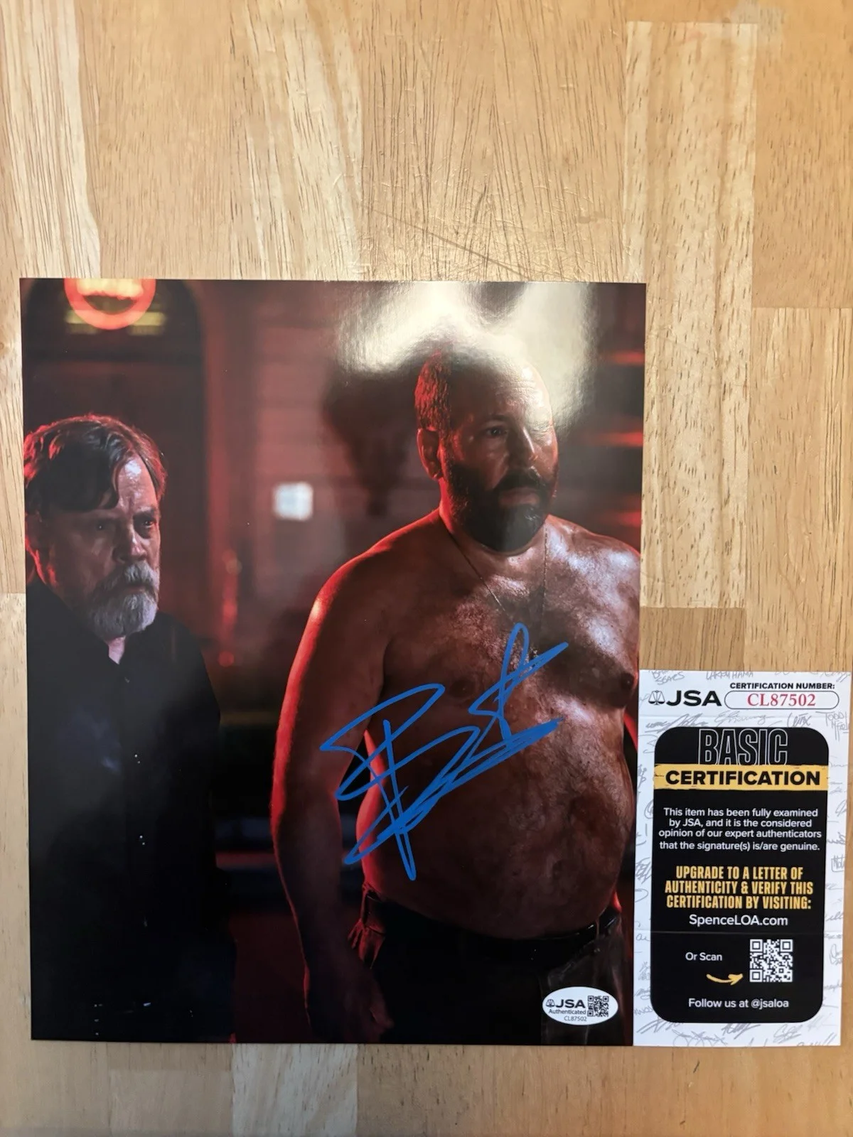 bert kreischer — bert kreischer Signed Autographed 8X10 Photo. Comedian. JSA Coa