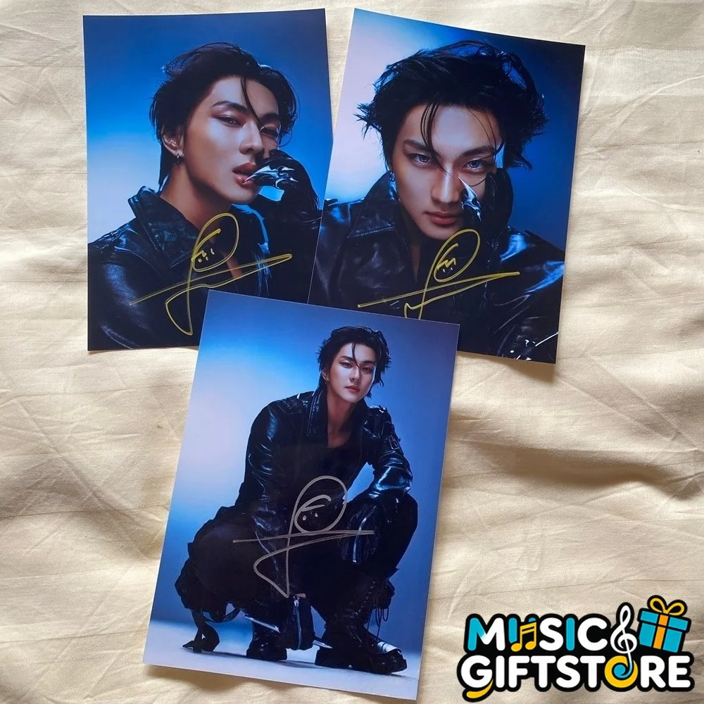 ENHYPEN Jungwon Autographed Photo THE SIN VANISH Still Knife K-POP 4*6 2026 #MUG, изображение 2