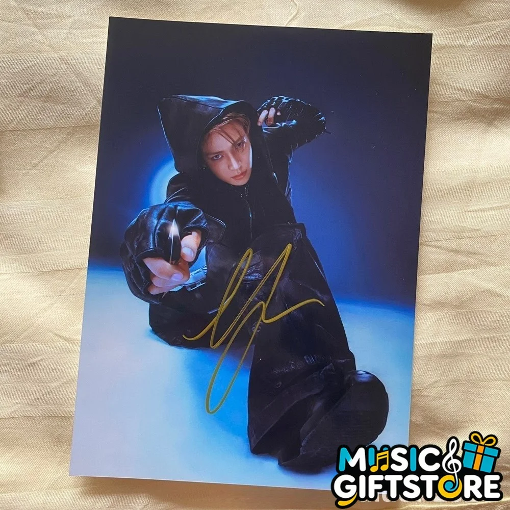 ENHYPEN Heeseung Autographed Photo THE SIN VANISH Still Knife K-POP 2026 #MUGS, изображение 4