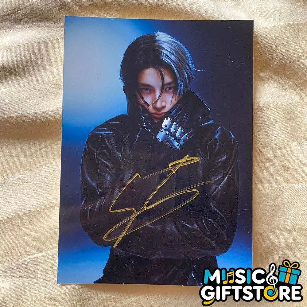 Enhypen jake直筆サイン入り写真sin Vanish still knife K-pop 4 * 6 2026 #マグ, изображение 3