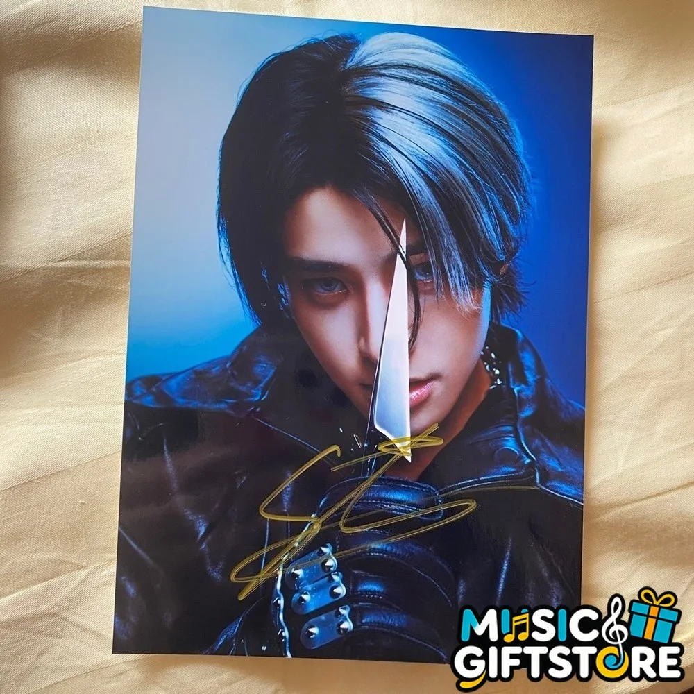 Enhypen jake直筆サイン入り写真sin Vanish still knife K-pop 4 * 6 2026 #マグ, изображение 4