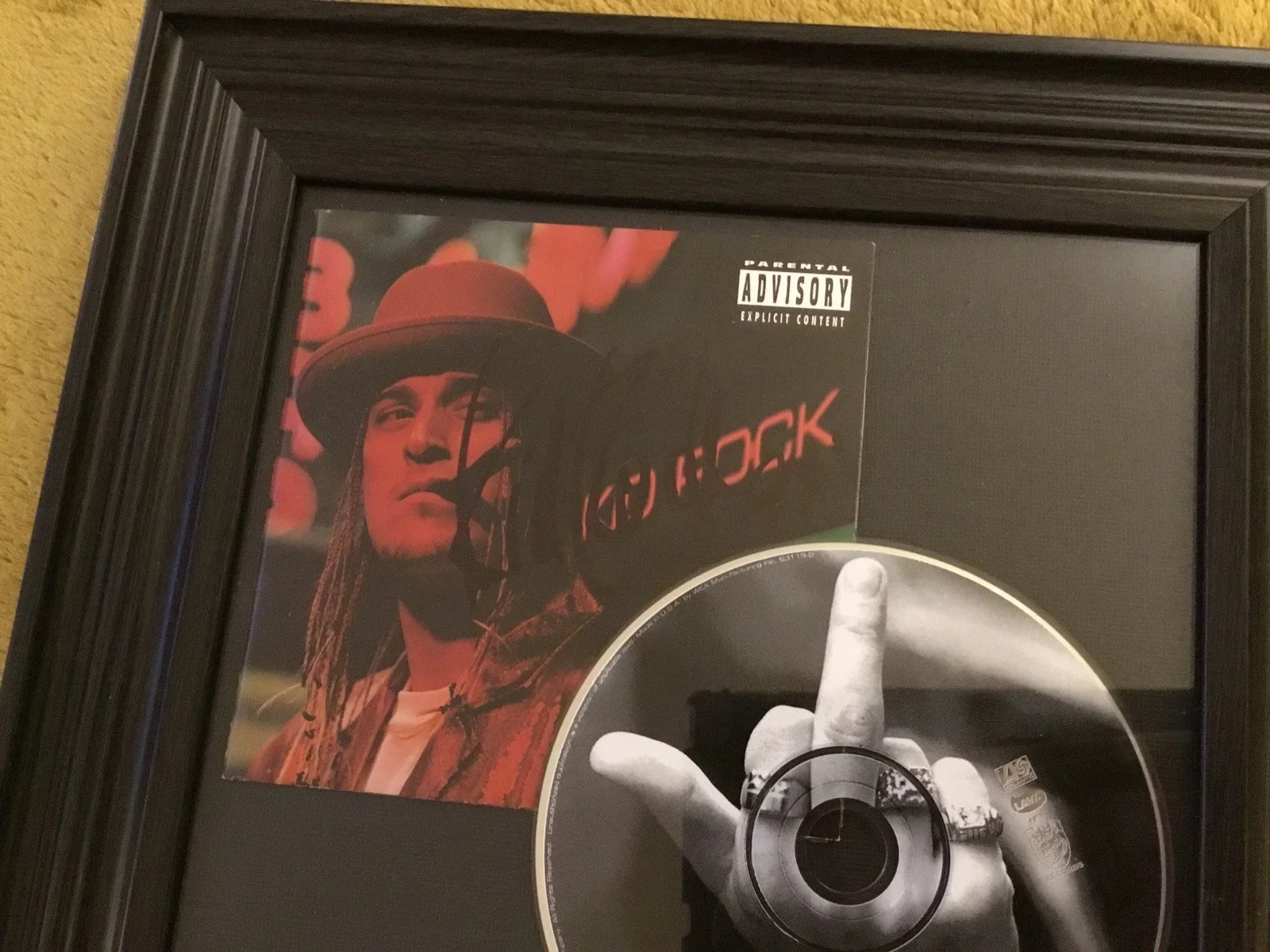 Kid Rock — Kid Rock Devil W/Out A Cause - Autographed Limited Edition Framed CD Display, image 2