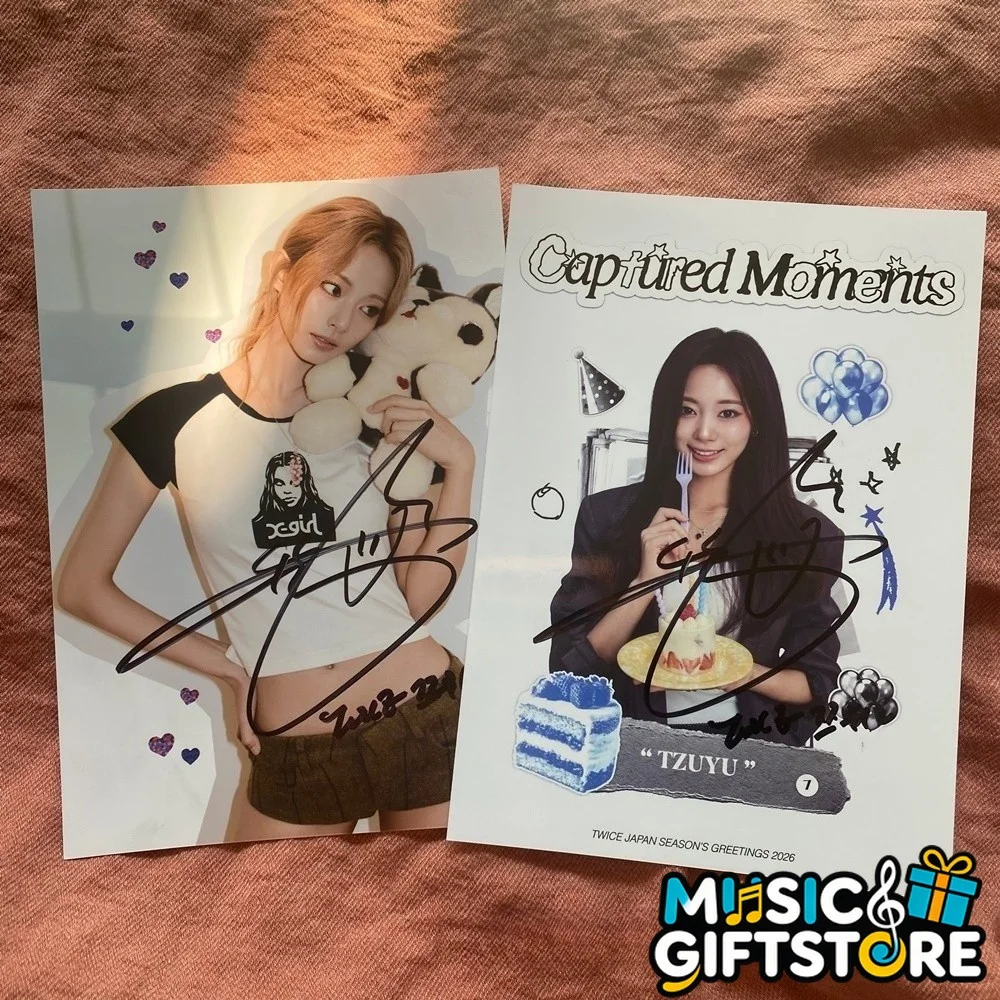 TWICE Tzuyu Autographed Signed Photo 4*6 K-POP Collectibles 202603 #MUGS, изображение 2