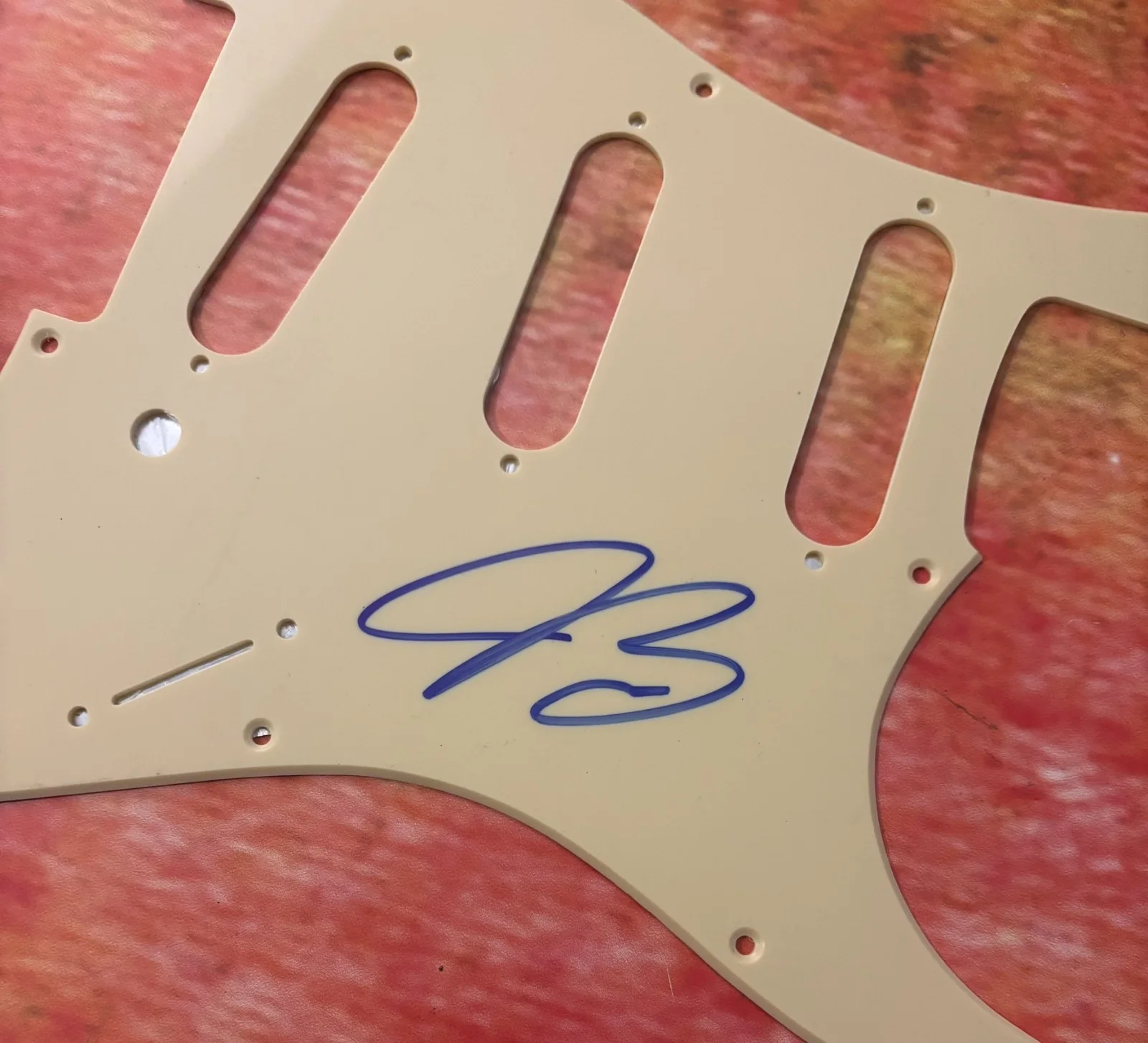 GFA Blues Deluxe * JOE BONAMASSA * Signed Electric Pickguard PROOF COA, изображение 2