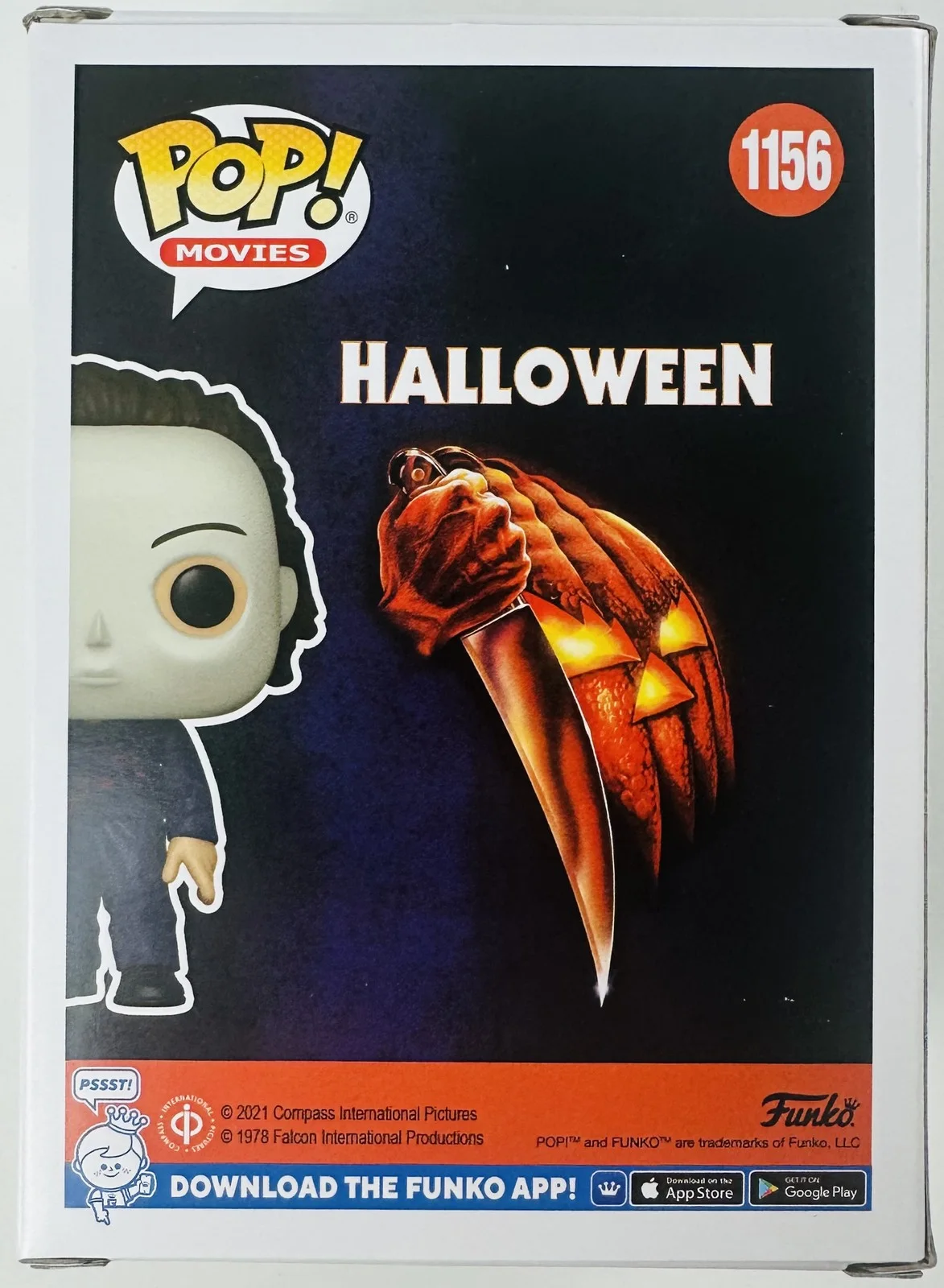 Rohan Campbell — Rohan Campbell signed Halloween Michael Myers Funko Pop 1156 autograph BAS 10, изображение 4