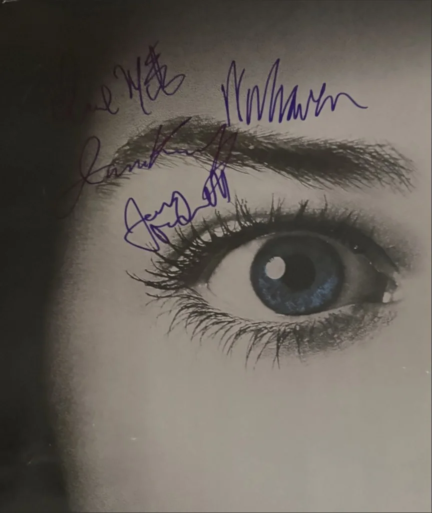 Scream 2 Autograph Signed Movie Poster Neve Campbell Wes Craven Courtney Cox, изображение 3