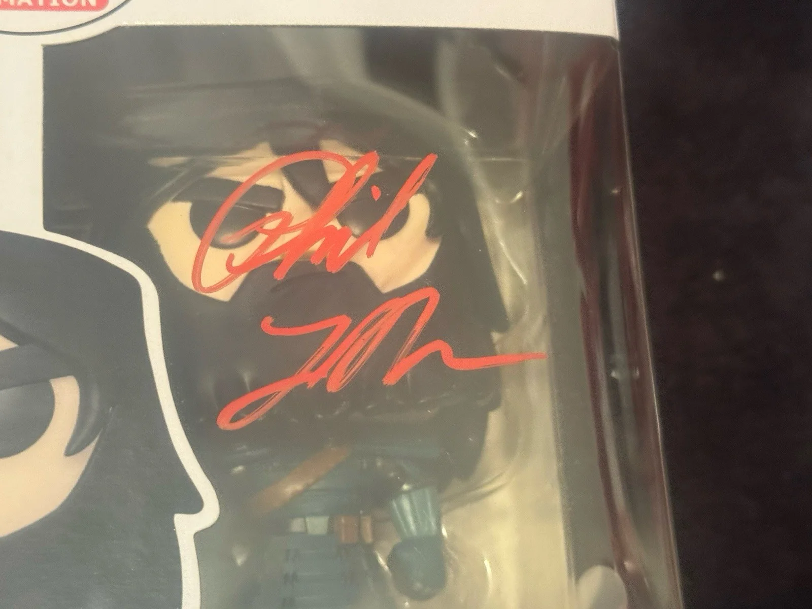 Phil LaMarr — Phil LaMarr SIGNED AUTOGRAPHED Samurai Jack Armored Funko Pop 1052 JSA COA, image 2
