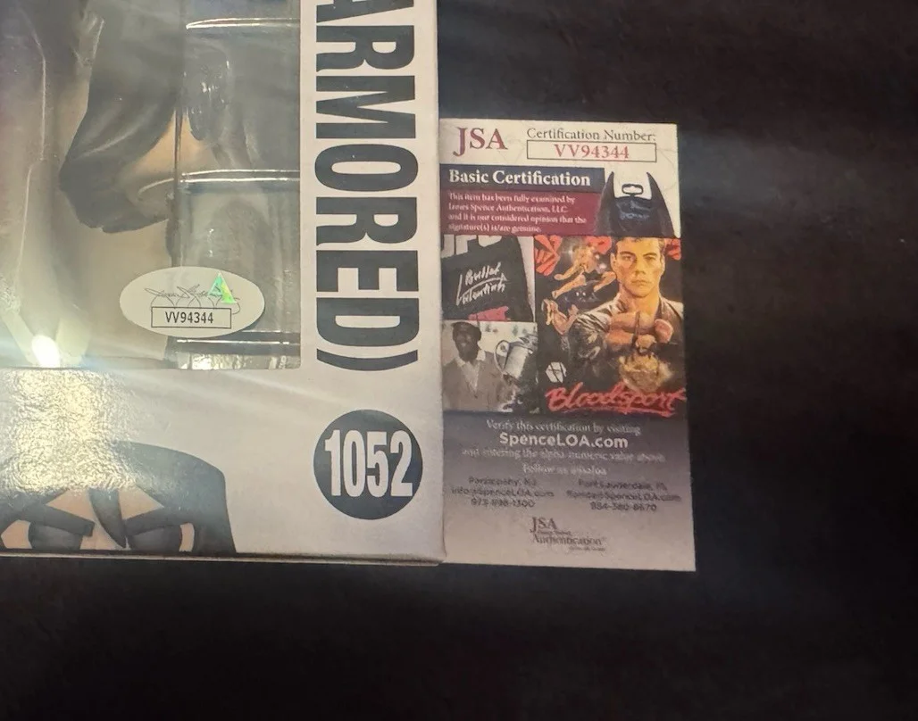 Phil LaMarr — Phil LaMarr SIGNED AUTOGRAPHED Samurai Jack Armored Funko Pop 1052 JSA COA, image 3