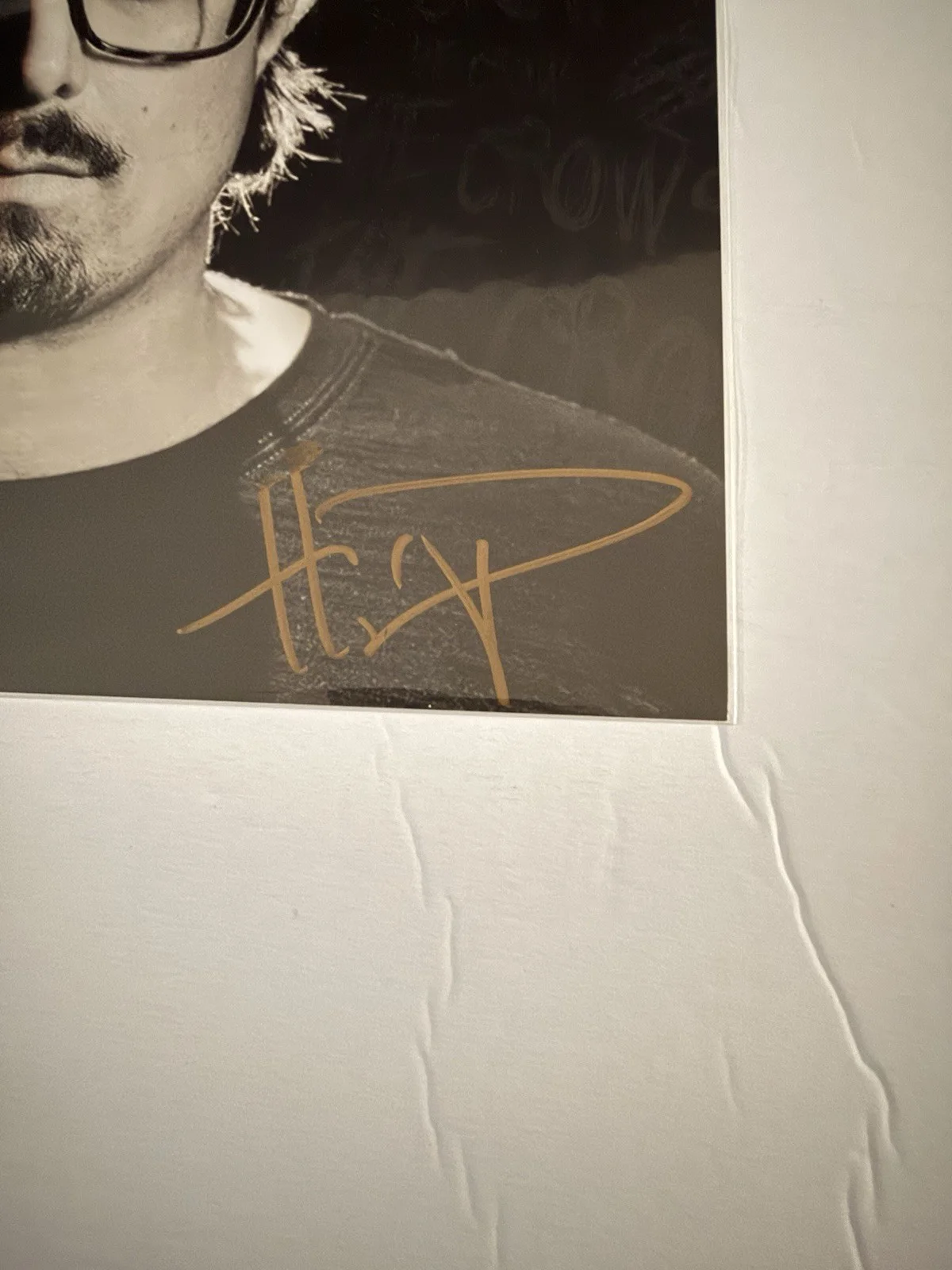 Autographed HARDY Mockingbird & The Crow Artwork Lithograph ONLY NO VINYL Signed, изображение 3