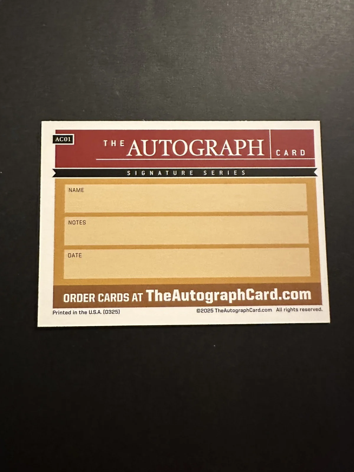 JAMES MARSTERS SPIKE BUFFY THE VAMPIRE SLAYER SIGNED AUTOGRAPH CARD IN PERSON, image 2
