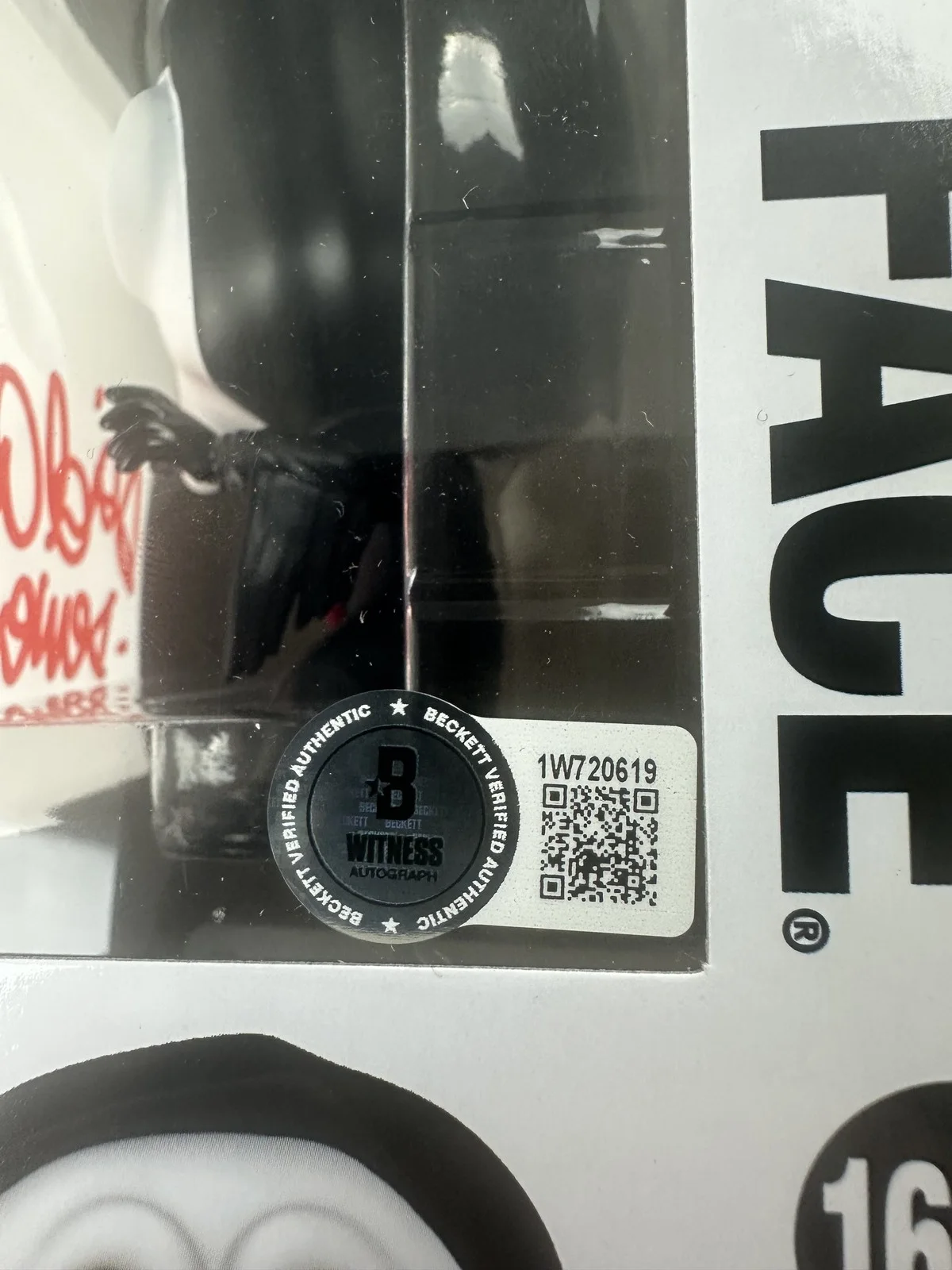 David Arquette — David Arquette signed Ghostface 1607 Funko Scream Horror autograph BAS 619, image 3