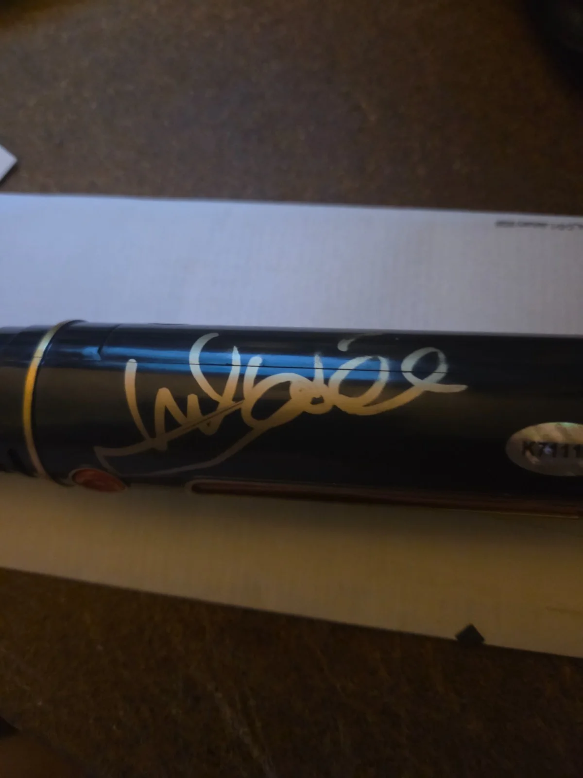 MARK HAMILL — MARK HAMILL signed LIGHTSABER star wars LUKE SKYWALKER kights up/sound COA/HOLO, изображение 3