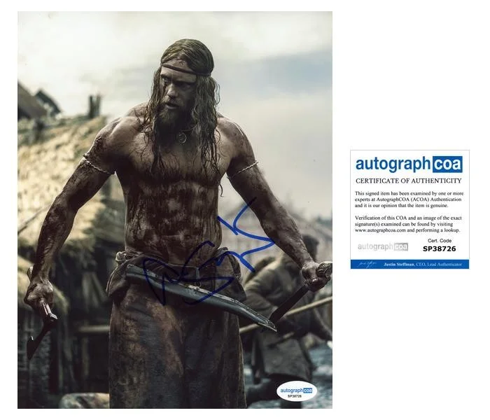 Alexander Skarsgård — Alexander Skarsgard "The Northman" AUTOGRAPH Signed 'Amleth' 8x10 Photo B ACOA