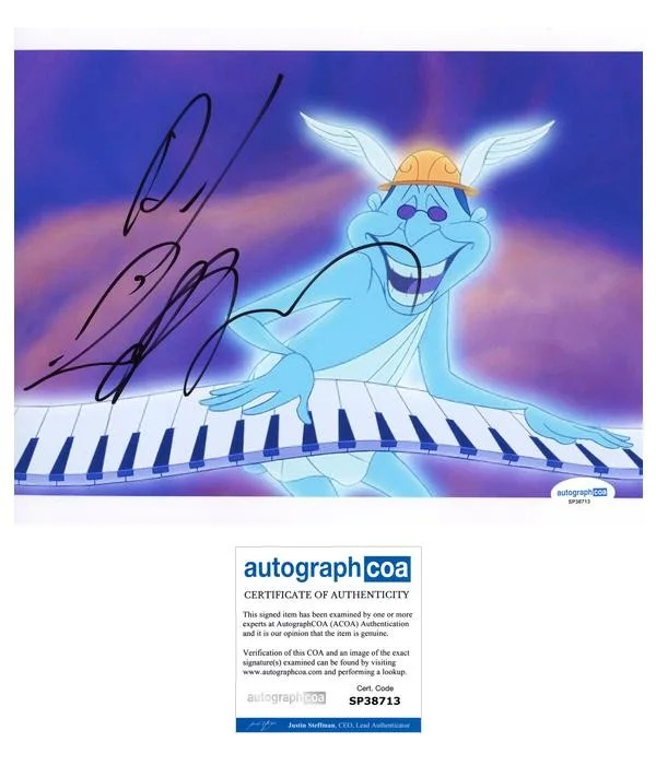Paul Shaffer — Paul Shaffer "Hercules" AUTOGRAPH Signed Autographed 'Hermes' 8x10 Photo ACOA