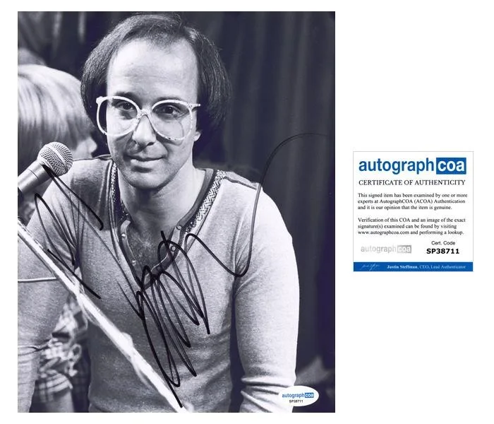Paul Shaffer — Paul Shaffer "The Late Show" Bandleader AUTOGRAPH Signed 8x10 Photo C ACOA