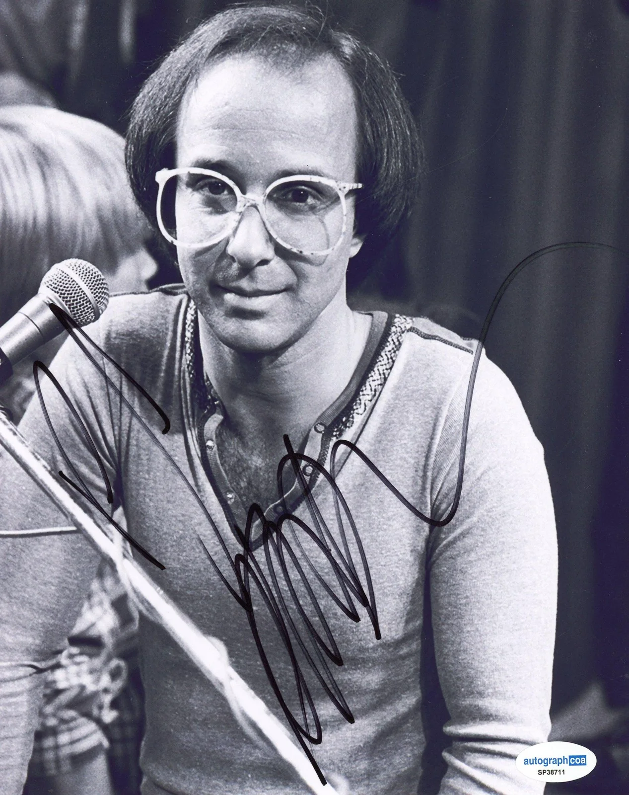 Paul Shaffer — Paul Shaffer "The Late Show" Bandleader AUTOGRAPH Signed 8x10 Photo C ACOA, изображение 2