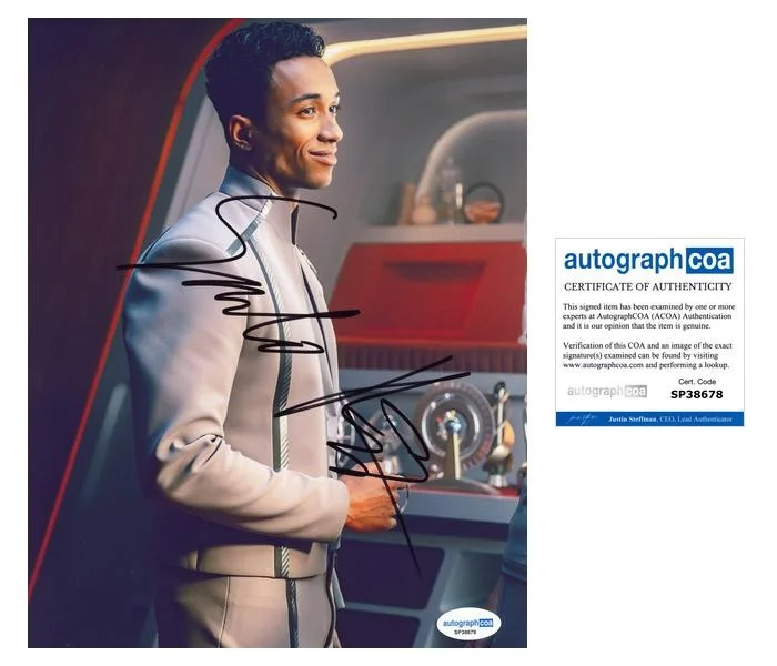 Sandro Rosta — Sandro Rosta "Star Trek: Starfleet Academy" AUTOGRAPH Signed 8x10 Photo B ACOA