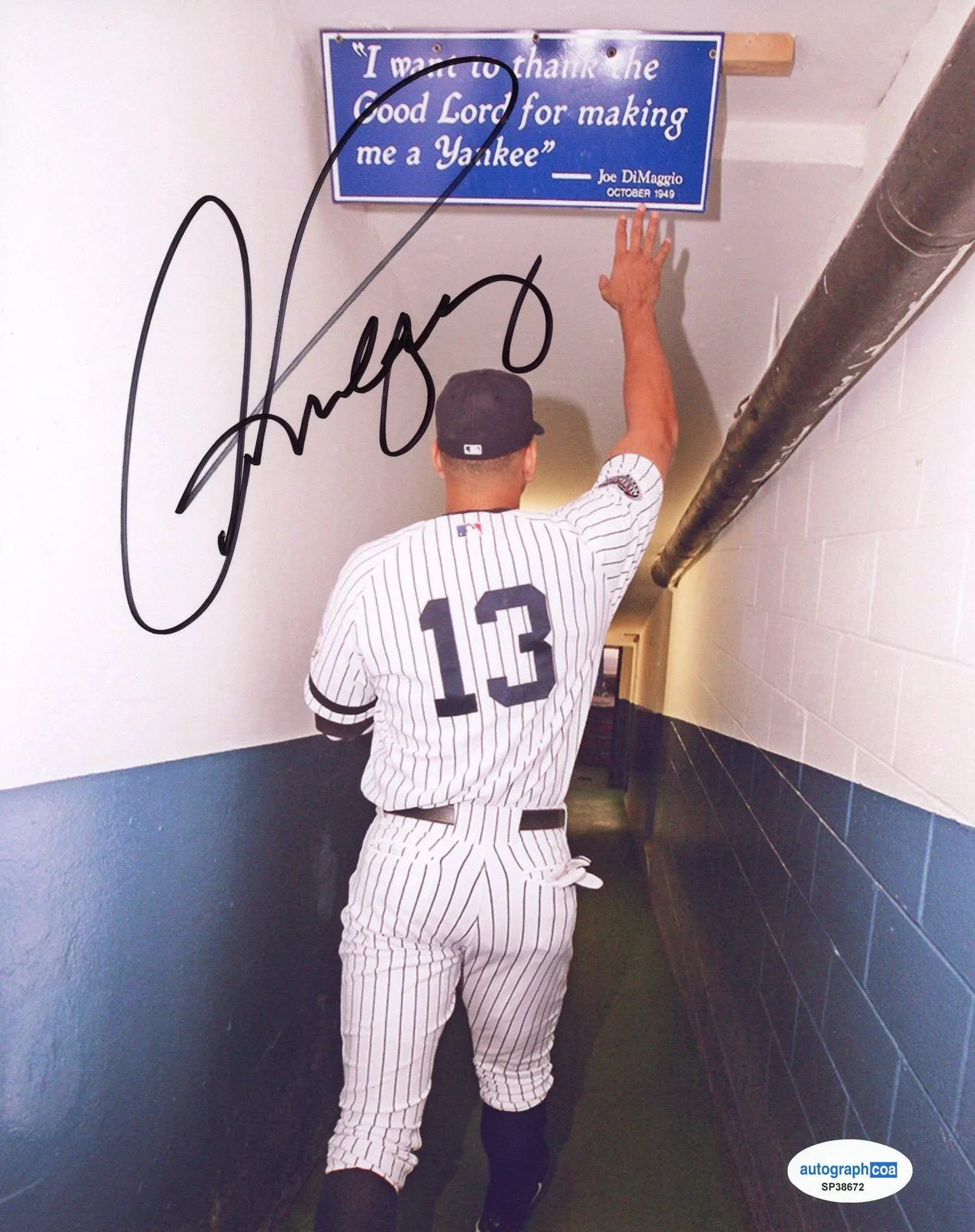 Alex Rodriguez — Alex Rodriguez AUTOGRAPH Signed New York Yankees Autographed 8x10 Photo ACOA, изображение 2