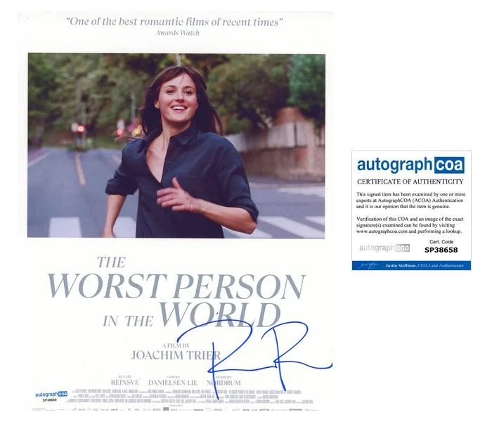 Renate Reinsve — Renate Reinsve "The Worst Person in the World" AUTOGRAPH Signed 8x10 Photo E