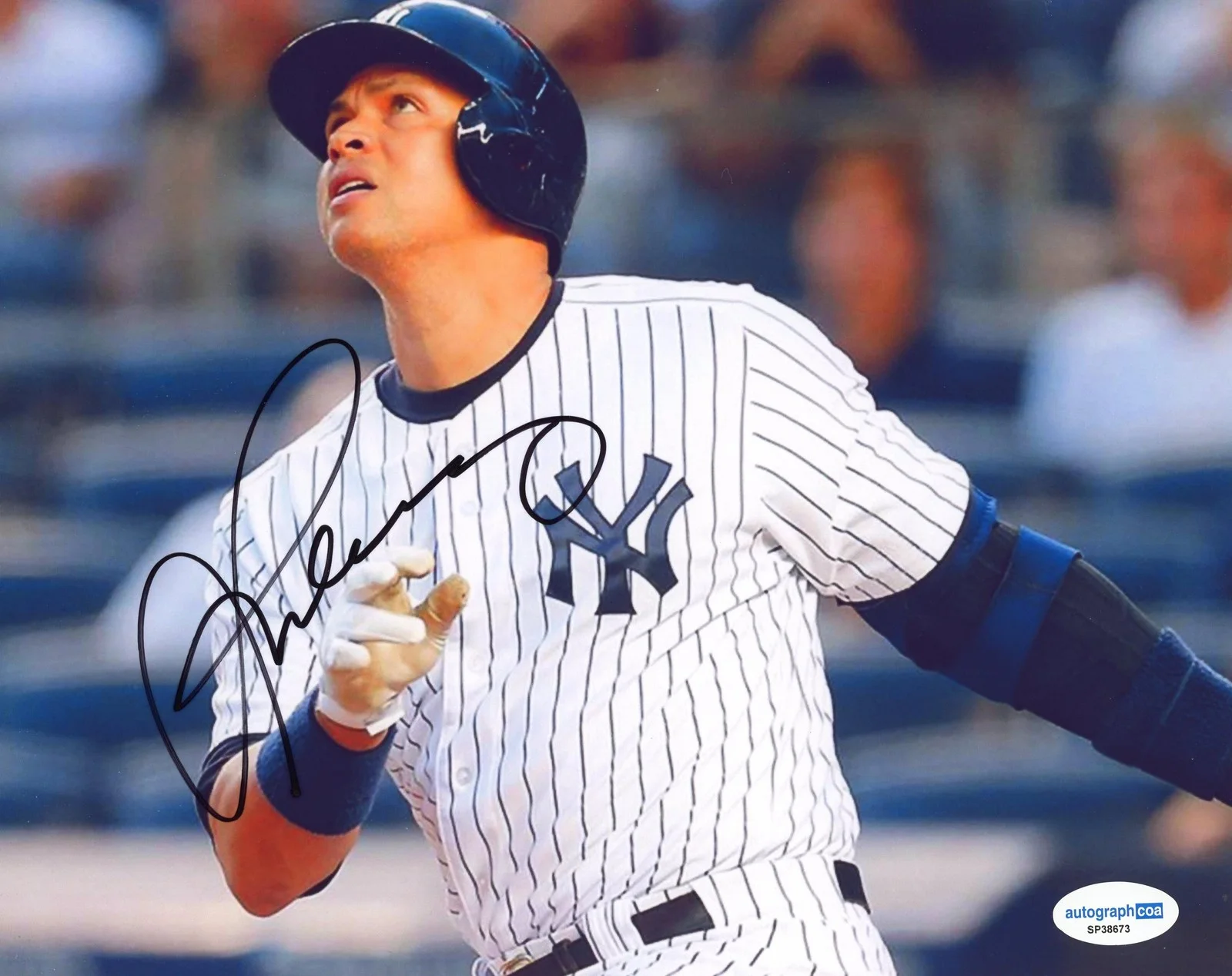 Alex Rodriguez — Alex Rodriguez AUTOGRAPH Signed New York Yankees Autographed 8x10 Photo C ACOA, изображение 2