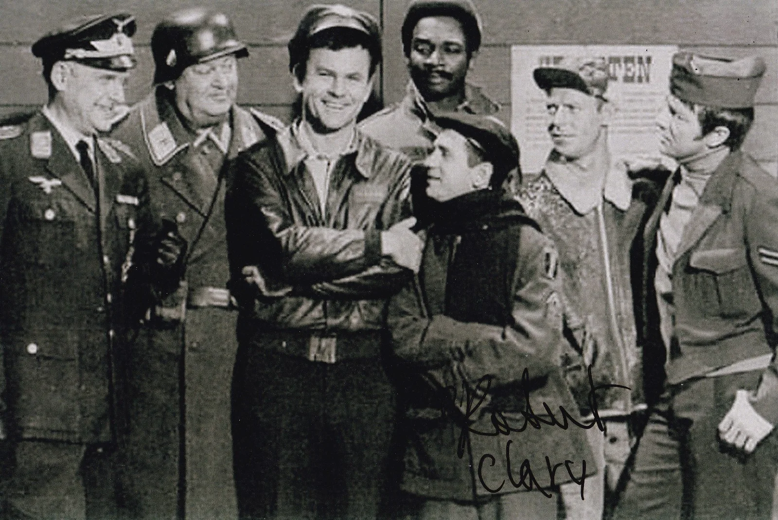 Robert Clary — Robert Clary Signed Autograph 4x6 Photo WWII Holocaust Survivor Hogan's Heroes
