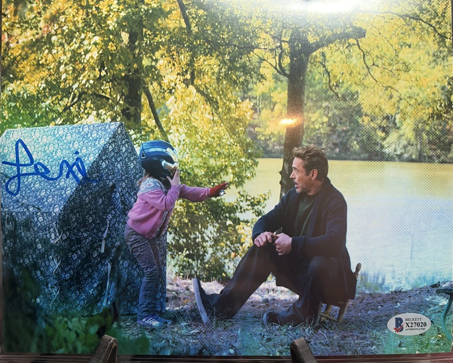 Lexi Rabe — Lexi Rabe Signed 8x10 Photo Avengers Endgame/Morgan Stark - Beckett Certified