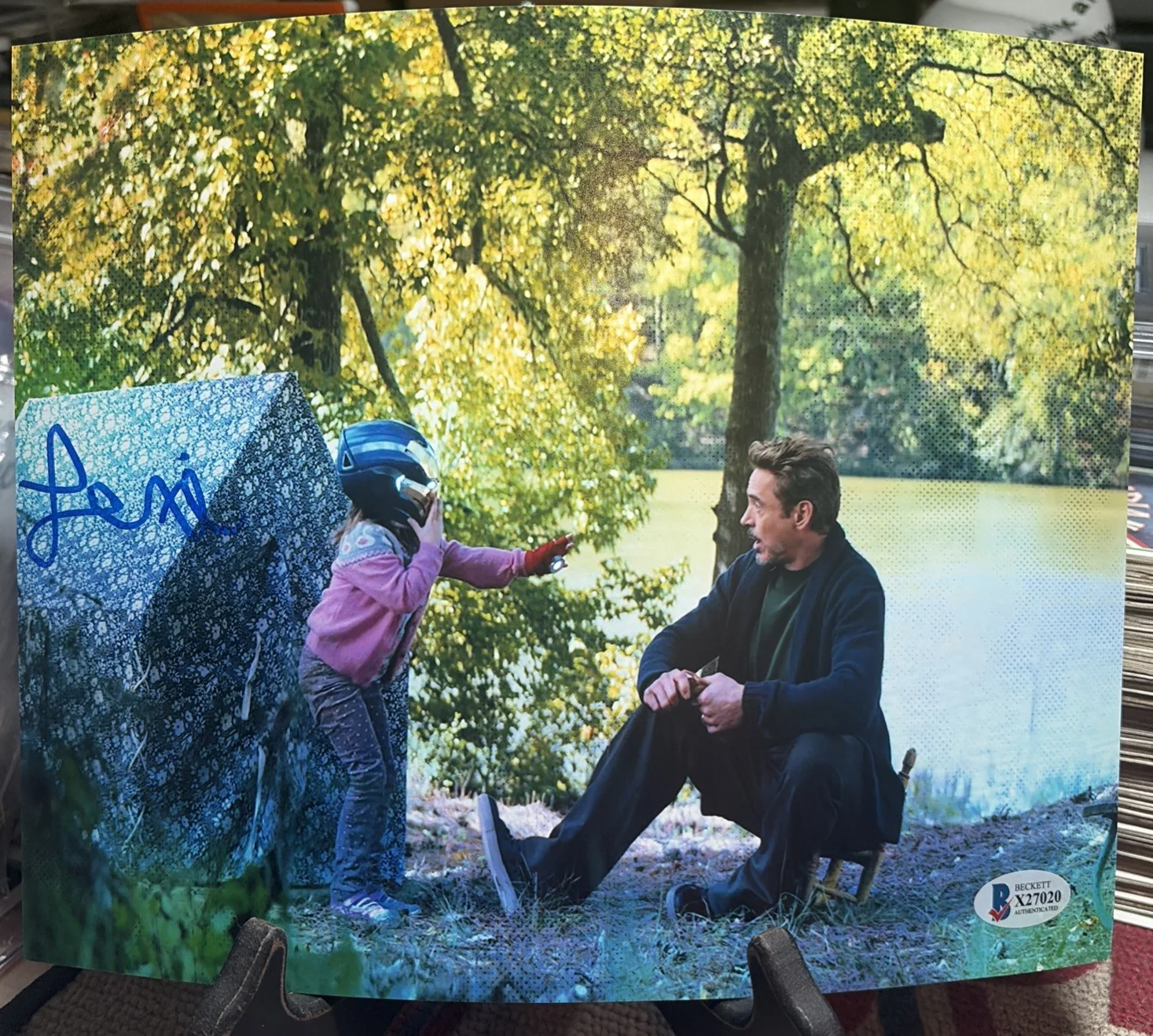 Lexi Rabe — Lexi Rabe Signed 8x10 Photo Avengers Endgame/Morgan Stark - Beckett Certified, изображение 5