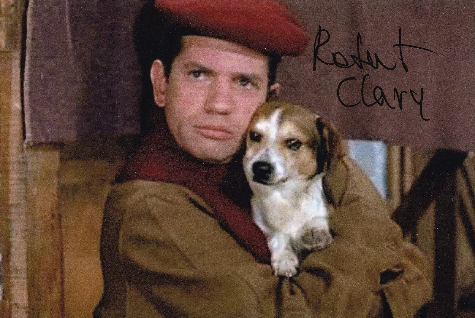 Robert Clary — Robert Clary Signed Autograph 4x6 Photo WWII Holocaust Survivor Hogan's Heroes