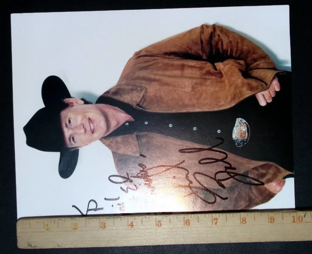 David Ball Autographed Country Music Promotional Photo Signed to Gail & Ed, изображение 3