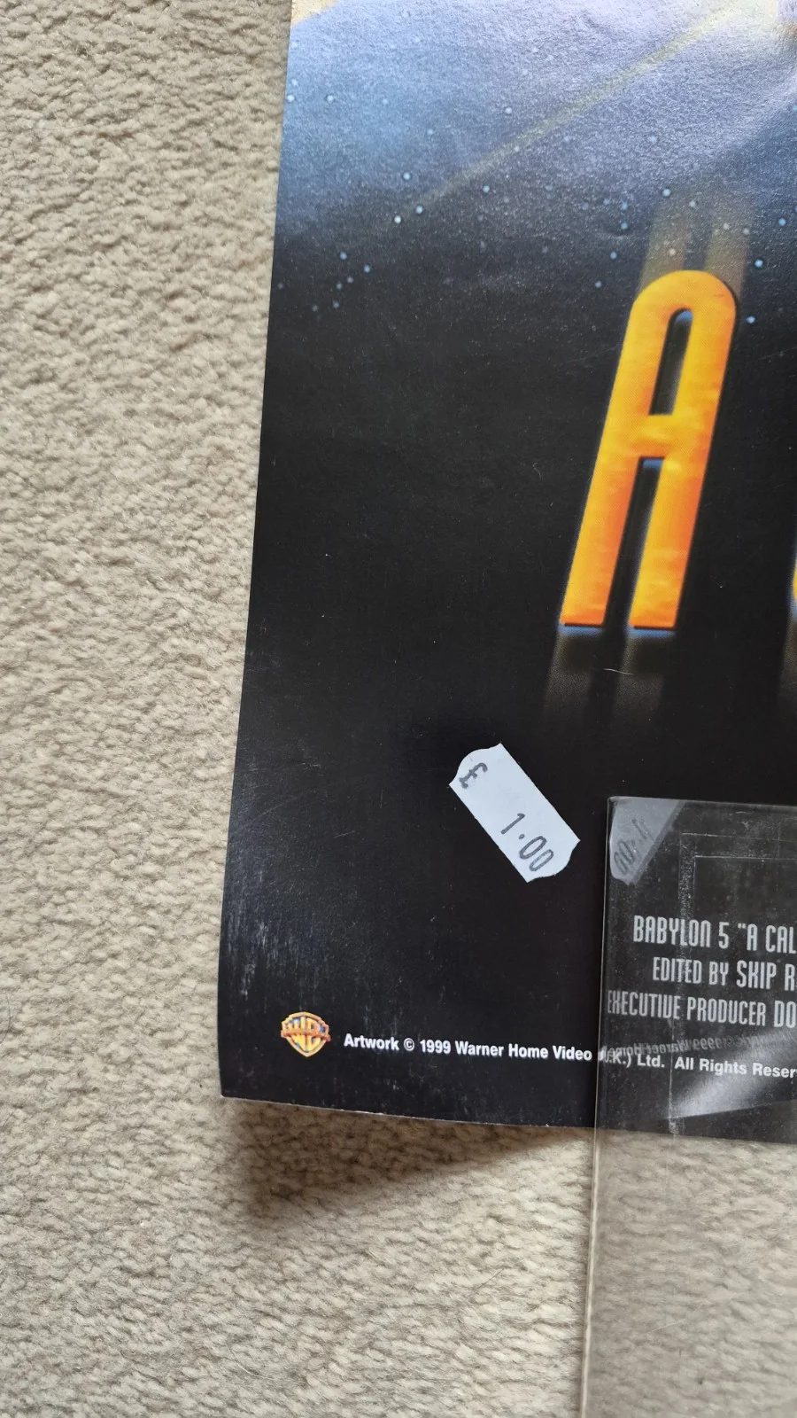 Babylon 5 A Call To Arms TV Series VHS Release Promo Poster, изображение 2