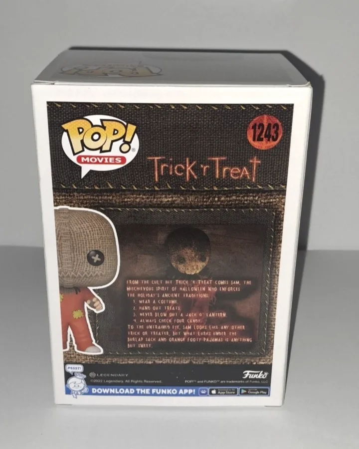 Quinn Lord — Quinn Lord Autograph Signed Funko Pop #1243 SAM Trick 'r Treat COA, image 5