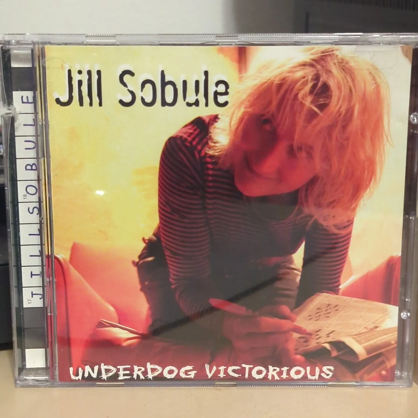 Jill Sobule - Underdog Victorious CD SIGNED, image 2