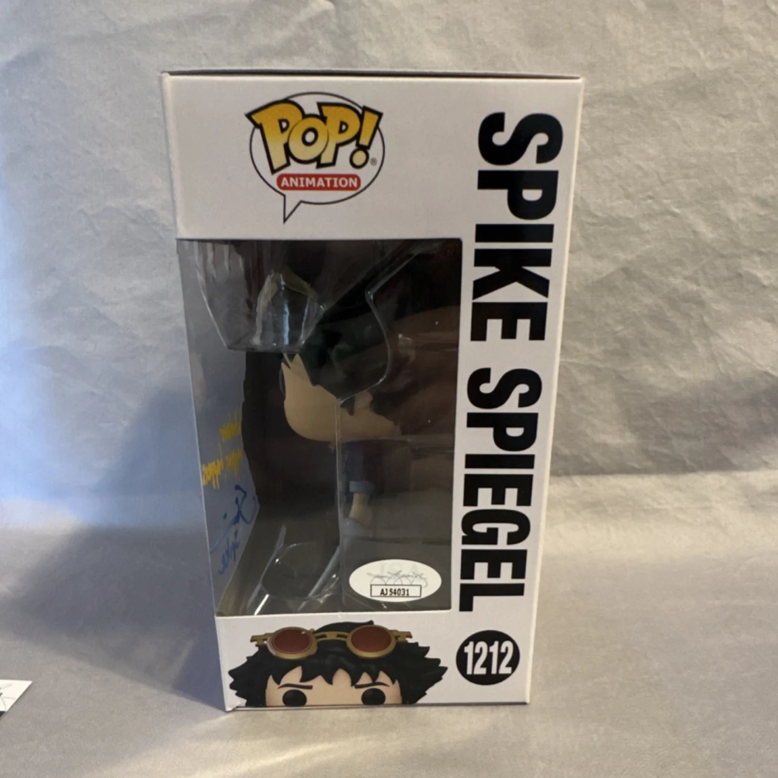 Spike — Funko Pop Cowboy Bebop Spike Spiegel Autographed JSA Certified #1212, image 3