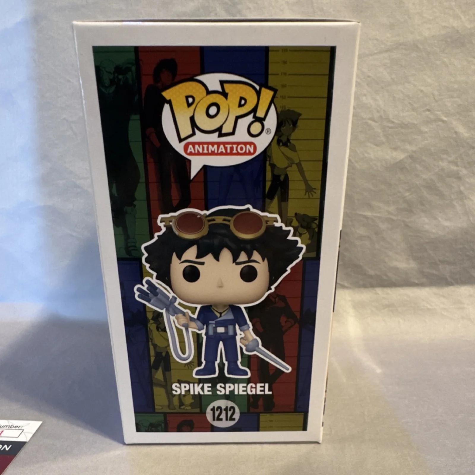 Spike — Funko Pop Cowboy Bebop Spike Spiegel Autographed JSA Certified #1212, image 4