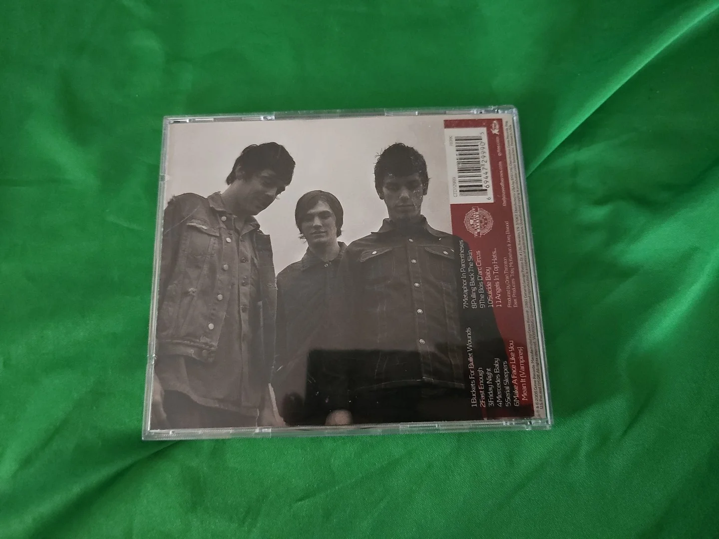 House Of Heroes S/t 2005 Signed Autographed CD Colin Rigsby Tim Skipper, изображение 2