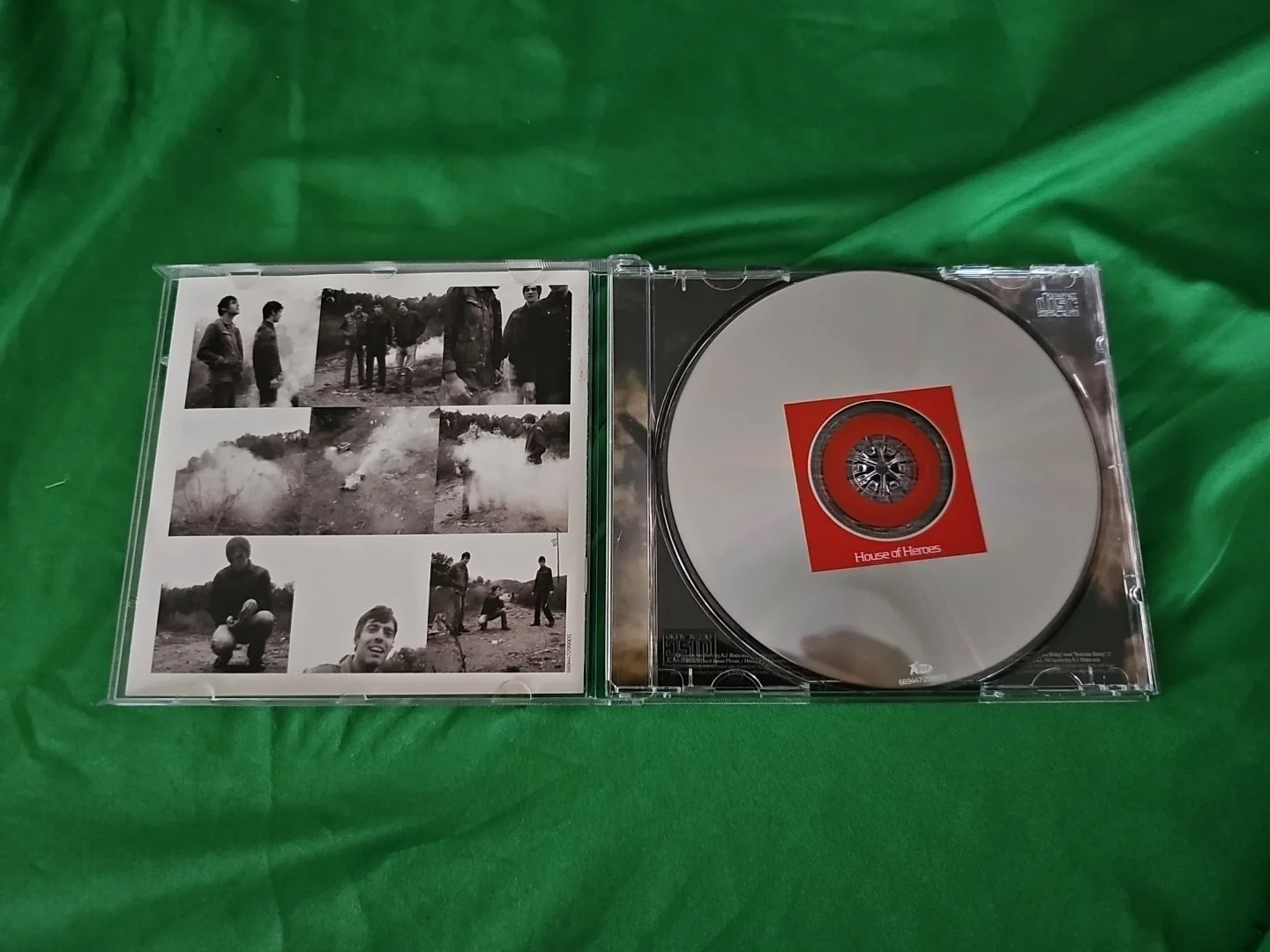 House Of Heroes S/t 2005 Signed Autographed CD Colin Rigsby Tim Skipper, изображение 3