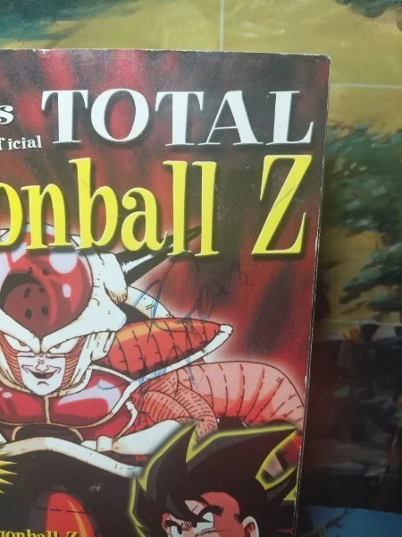 Sonny Strait Autographed and Sketch Pojo Dragonball Z Signed Magazine Krillin, изображение 2