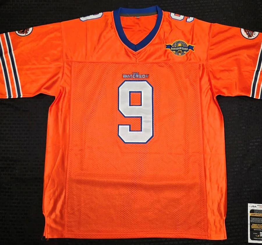 Adam Sandler — Adam Sandler signed The Waterboy Bobby Boucher Jersey autograph ~ JSA, изображение 4