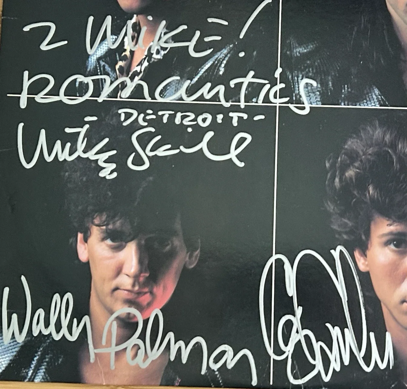 The Romantics "In Heat" Vinyl - Autographed/Signed - Wally Palmar + 2, image 3