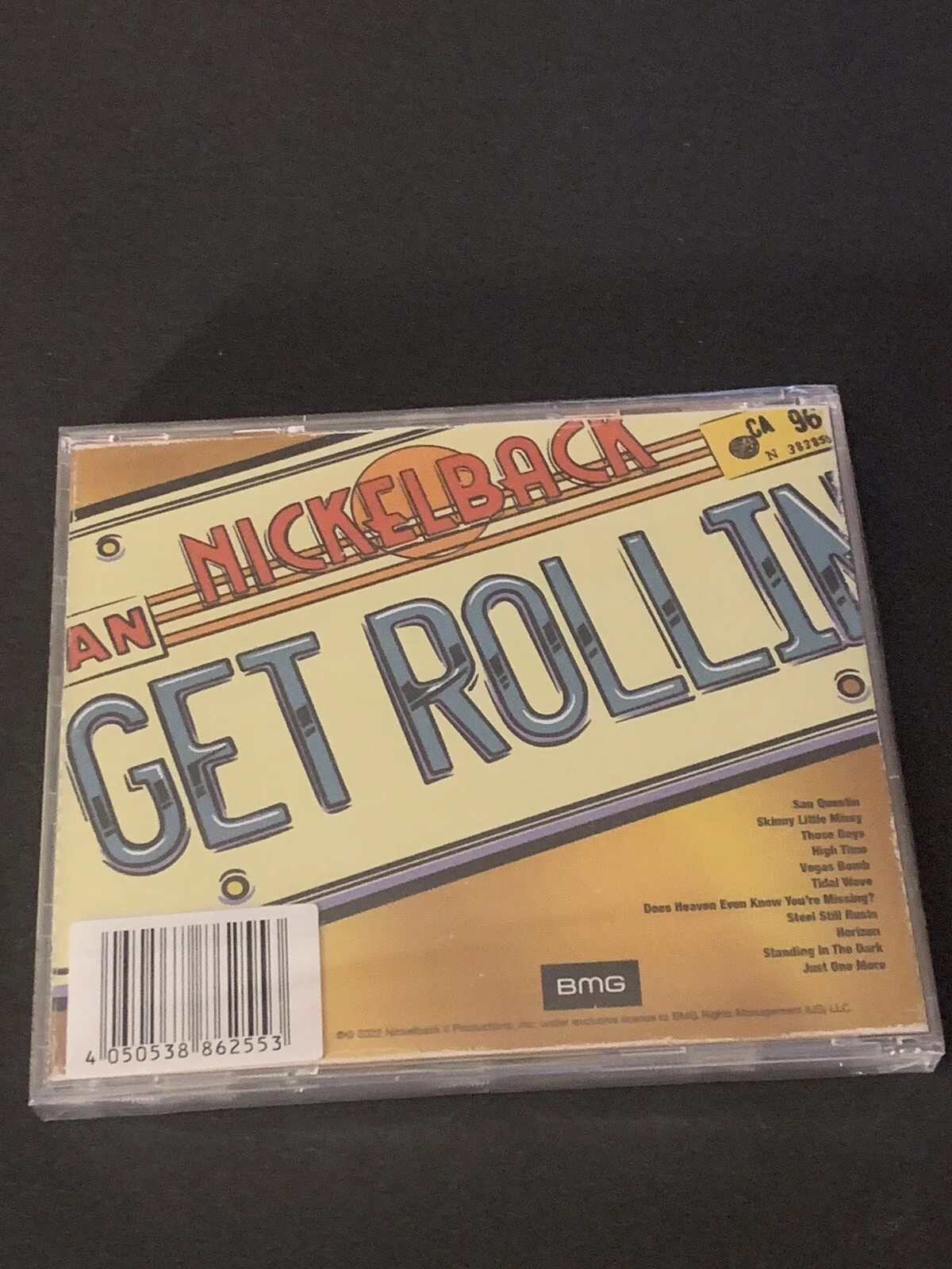 Nickelback Get Rollin’ CD & Signed Insert Sealed Direct from Factory, image 4