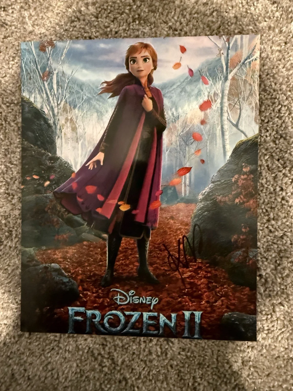 Kristen Bell — Kristen Bell Signed Frozen 2 11x14 W/COA