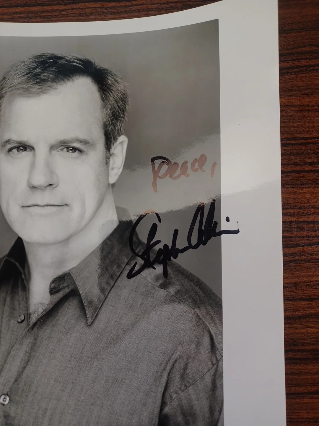 Shephen Collins — Stephen Collins Autograph Photo & COA Hand Signed 2000, image 2