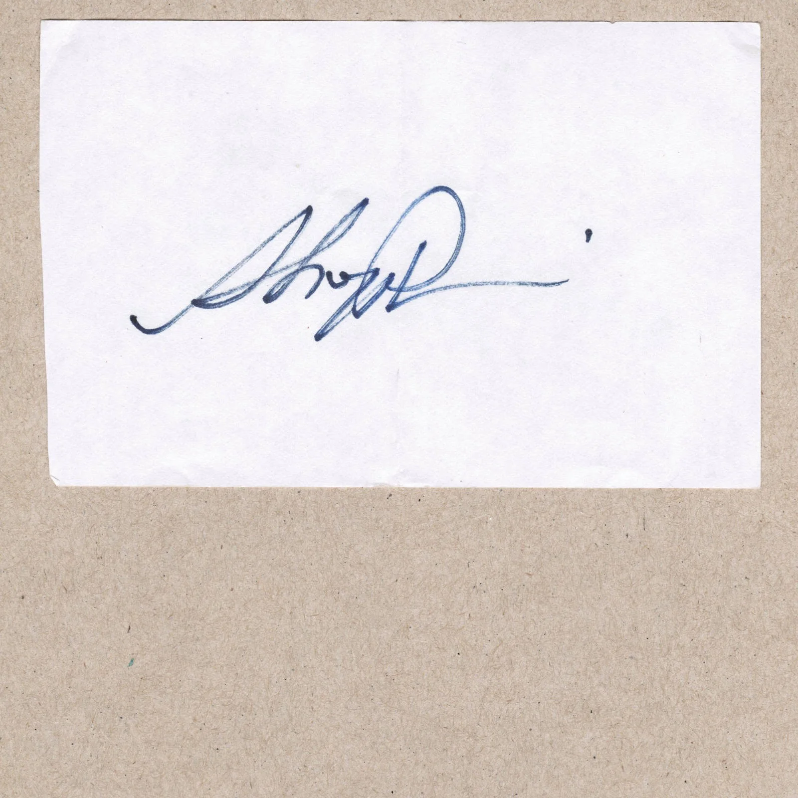 1992 Shoji Tabuchi Signed Autograph w/Fan Taken 3.5 x 3.5 OOAK Photo Ticket Stub, изображение 3