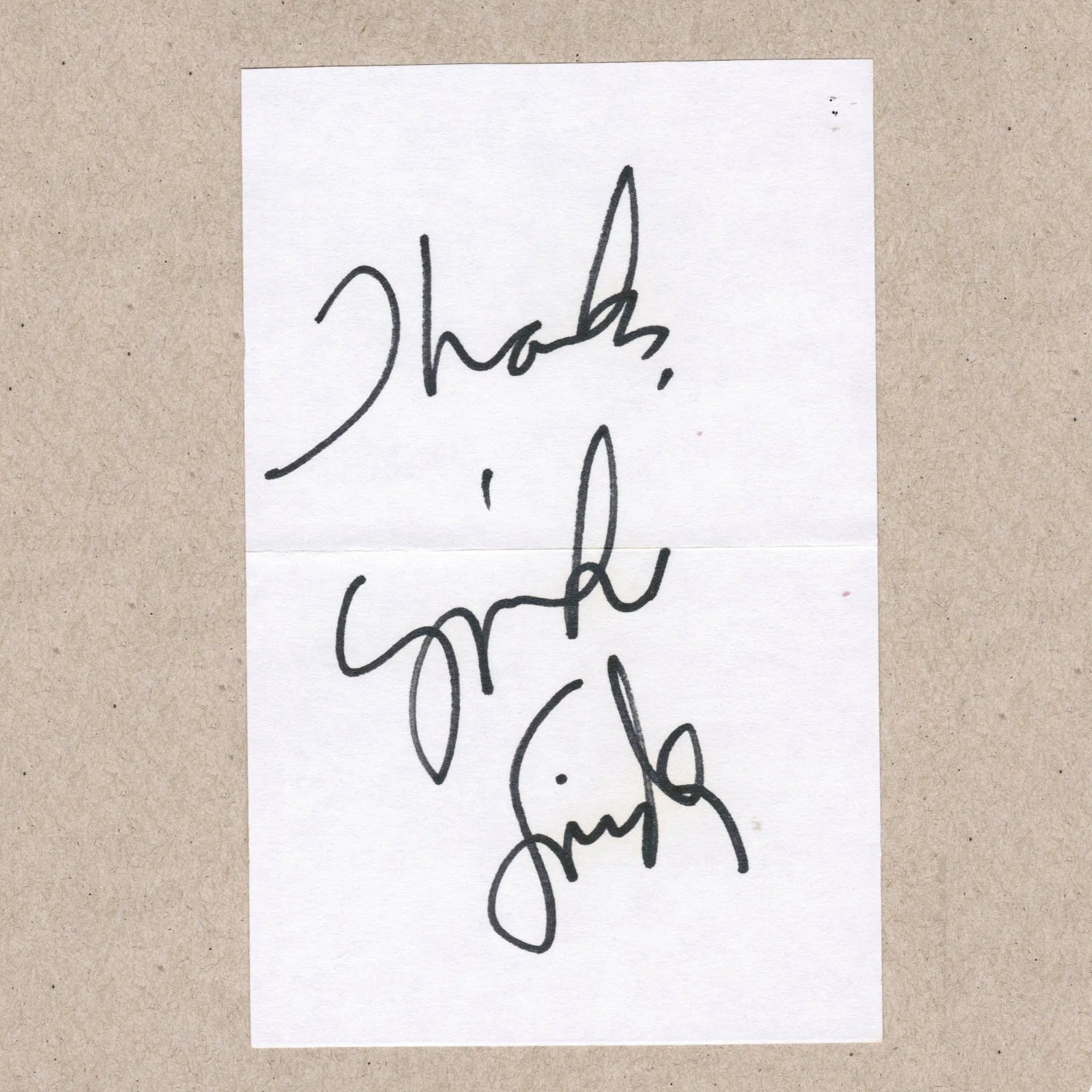 Mike Snider Grand Ole Opry Signed Autograph w/Fan Taken 3.5 x 3.5 OOAK Photo VTG, изображение 2
