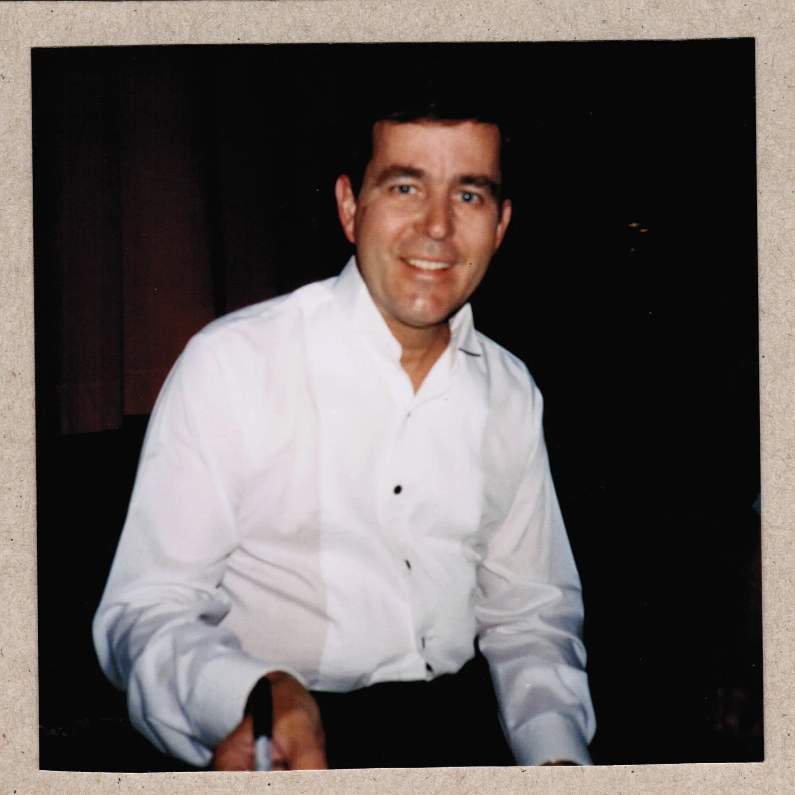 1992 Jim Stafford Signed Autograph w/Fan Taken 3.5 x 3.5 OOAK Photo Ticket Stub, изображение 3